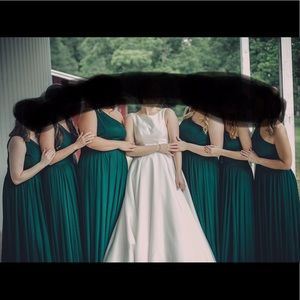 Davids Bridal Bridesmaid Dress Size 12 Juniper